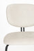 Eetkamerstoel Bouton Off-white Polyester Wit 59x50 cm-Fauteuils-Creating Home