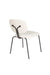 Eetkamerstoel Bouton Off-white Polyester Wit 59x50 cm-Fauteuils-Creating Home