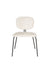 Eetkamerstoel Bouton Off-white Polyester Wit 59x50 cm-Fauteuils-Creating Home