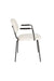 Eetkamerstoel Bouton Off-white Polyester Wit 59x52 cm-Eetkamerstoelen-Creating Home