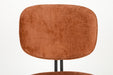 Eetkamerstoel Bouton Polyester Terracotta 59x50 cm-Eetkamerstoelen-Creating Home