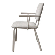 Eetkamerstoel Brix Eetkamerstoel Beige 56 cm Stof, gecoat s 31440-Eetkamerstoelen-Livingfurn