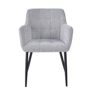 Eetkamerstoel Bronco Beige 61 cm 31205-Eetkamerstoelen-Livingfurn