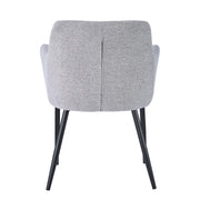 Eetkamerstoel Bronco Beige 61 cm 31205-Eetkamerstoelen-Livingfurn