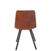 Eetkamerstoel Bronze Multiplex 45 cm 45x55x85 cm-Eetkamerstoelen-J-Line