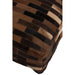 Eetkamerstoel Bruin Katoen 60 cm 60x60x20 cm-Poefs-J-Line