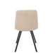Eetkamerstoel Bruin Metaal 45 cm-Eetkamerstoelen-J-Line