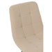 Eetkamerstoel Bruin Metaal 45 cm-Eetkamerstoelen-J-Line