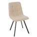 Eetkamerstoel Bruin Metaal 45 cm-Eetkamerstoelen-J-Line