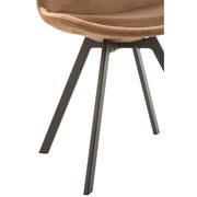 Eetkamerstoel Bruin Multiplex 49 cm 49x55x84 cm-Eetkamerstoelen-J-Line