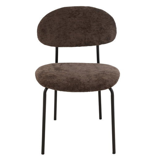 Eetkamerstoel Bruin Multiplex 55 cm-Eetkamerstoelen-J-Line