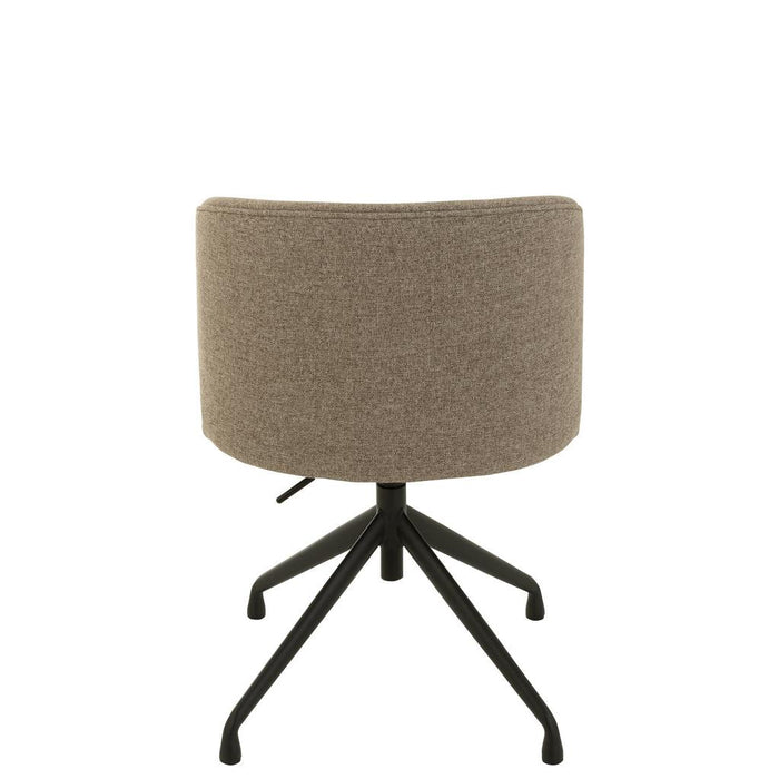 Eetkamerstoel Bruin Schuim 48 cm 48x56x48 cm-Eetkamerstoelen-J-Line