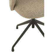 Eetkamerstoel Bruin Schuim 48 cm 48x56x48 cm-Eetkamerstoelen-J-Line