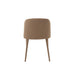 Eetkamerstoel Bruin Schuim 51 cm 51x58x80 cm-Eetkamerstoelen-J-Line