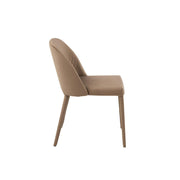 Eetkamerstoel Bruin Schuim 51 cm 51x58x80 cm-Eetkamerstoelen-J-Line