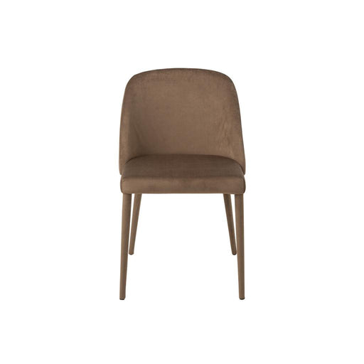 Eetkamerstoel Bruin Schuim 51 cm-Eetkamerstoelen-J-Line