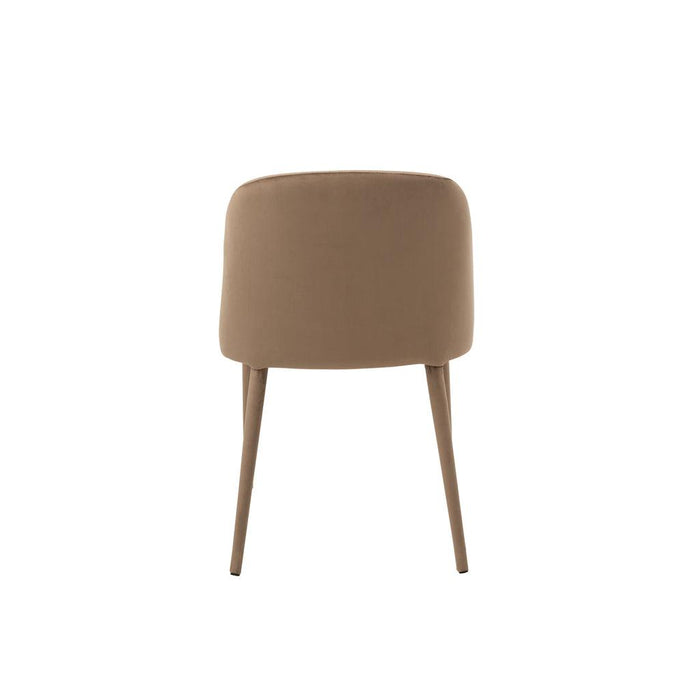 Eetkamerstoel Bruin Schuim 51 cm-Eetkamerstoelen-J-Line