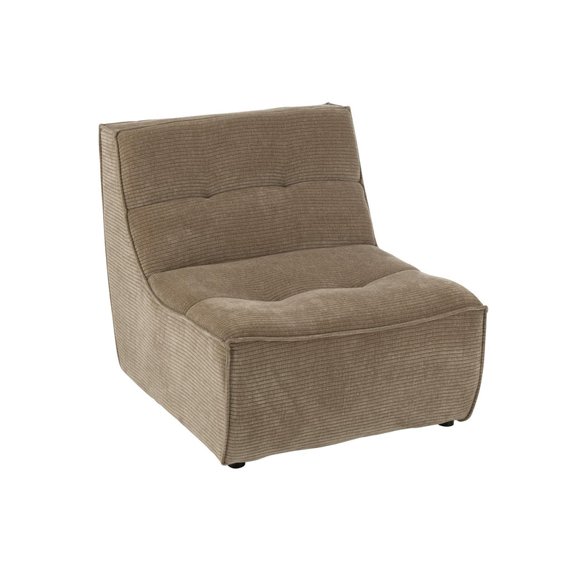 Eetkamerstoel Bruin Schuim 97 cm 97x83x83 cm-3-Zitsbanken-J-Line