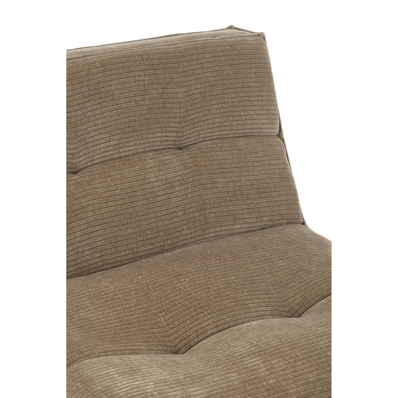 Eetkamerstoel Bruin Schuim 97 cm 97x83x83 cm-3-Zitsbanken-J-Line