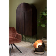 Eetkamerstoel Bruin Sponge 56 cm 56.5x58x85 cm-Eetkamerstoelen-J-Line