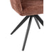 Eetkamerstoel Bruin Sponge 56 cm 56.5x58x85 cm-Eetkamerstoelen-J-Line
