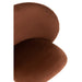Eetkamerstoel Bruin Stof 48 cm 48x56x48 cm-Eetkamerstoelen-J-Line