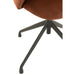 Eetkamerstoel Bruin Stof 48 cm 48x56x48 cm-Eetkamerstoelen-J-Line