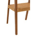 Eetkamerstoel Bruin Teakhout Vierkant 55 cm 55x55x71 cm-Eetkamerstoelen-J-Line