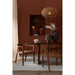 Eetkamerstoel Bruin Teakhout Vierkant 55 cm 55x55x71 cm-Eetkamerstoelen-J-Line