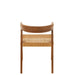 Eetkamerstoel Bruin Teakhout Vierkant 55 cm-Eetkamerstoelen-J-Line