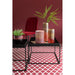 Eetkamerstoel Burgundy Stof 44 cm 44.5x46.5x86 cm-Eetkamerstoelen-J-Line
