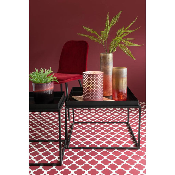 Eetkamerstoel Burgundy Stof 44 cm-Eetkamerstoelen-J-Line