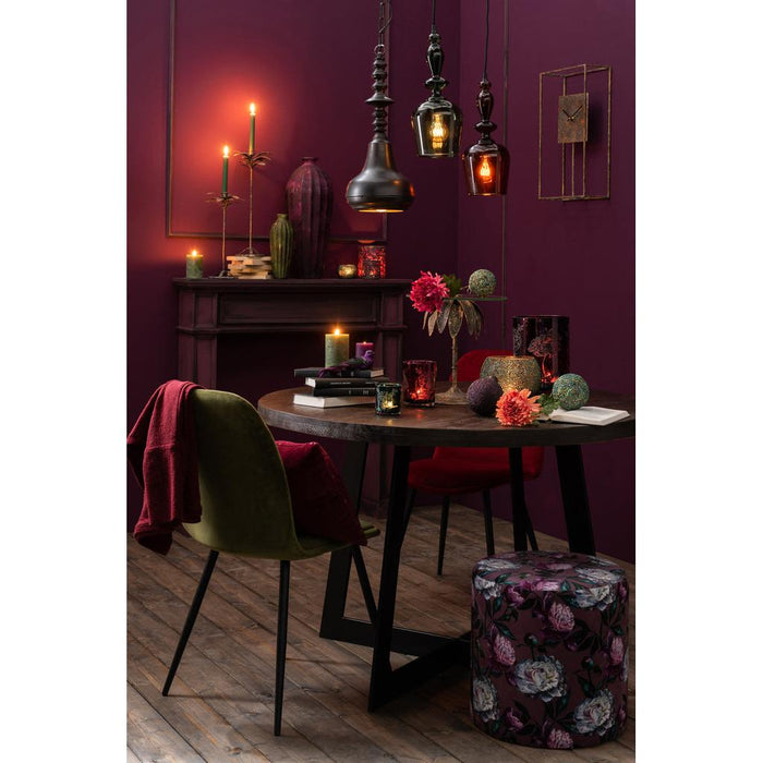 Eetkamerstoel Burgundy Stof 44 cm-Eetkamerstoelen-J-Line