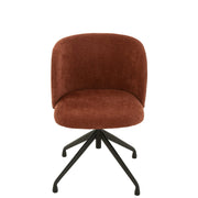 Eetkamerstoel Burgundy Stof 48 cm 48x56x48 cm-Eetkamerstoelen-J-Line