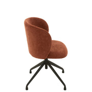 Eetkamerstoel Burgundy Stof 48 cm 48x56x48 cm-Eetkamerstoelen-J-Line