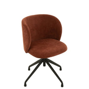 Eetkamerstoel Burgundy Stof 48 cm 48x56x48 cm-Eetkamerstoelen-J-Line