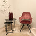 Eetkamerstoel Capp Roestbruin Fluweel Draaibaar 61 cm-Eetkamerstoelen-Livingfurn
