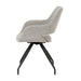 Eetkamerstoel Capp Taupe Draaibaar 61 cm 61x61x88 cm-Eetkamerstoelen-Livingfurn