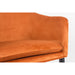 Eetkamerstoel Catelyn Stof Oranje 55.5x57 cm-Eetkamerstoelen-Creating Home