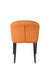 Eetkamerstoel Catelyn Stof Oranje 55.5x57 cm-Eetkamerstoelen-Creating Home