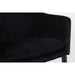 Eetkamerstoel Catelyn Stof Zwart 55.5x57 cm-Eetkamerstoelen-Creating Home