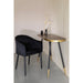 Eetkamerstoel Catelyn Stof Zwart 55.5x57 cm-Eetkamerstoelen-Creating Home