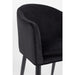 Eetkamerstoel Catelyn Stof Zwart 55.5x57 cm-Eetkamerstoelen-Creating Home