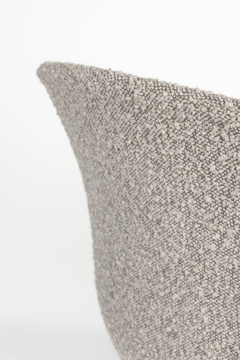 Eetkamerstoel Charly Polyester Grijs 52.5x63 cm-Fauteuils-Creating Home