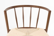 Eetkamerstoel Che Woven paper Bruin 46x52 cm-Eetkamerstoelen-Creating Home