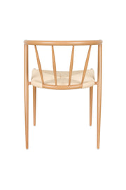 Eetkamerstoel Che Woven paper Naturel 46x52 cm-Eetkamerstoelen-Creating Home