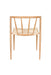 Eetkamerstoel Che Woven paper Naturel 46x52 cm-Eetkamerstoelen-Creating Home