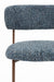 Eetkamerstoel Claes Polyester Blauw – detail
