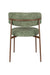 Eetkamerstoel Claes Polyester Groen 57.5x56.5 cm-Eetkamerstoelen-Creating Home