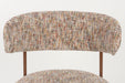 Eetkamerstoel Claes Polyester Multi color 57.5x56.5 cm-Eetkamerstoelen-Creating Home